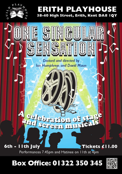 One Singular Sensation Poster