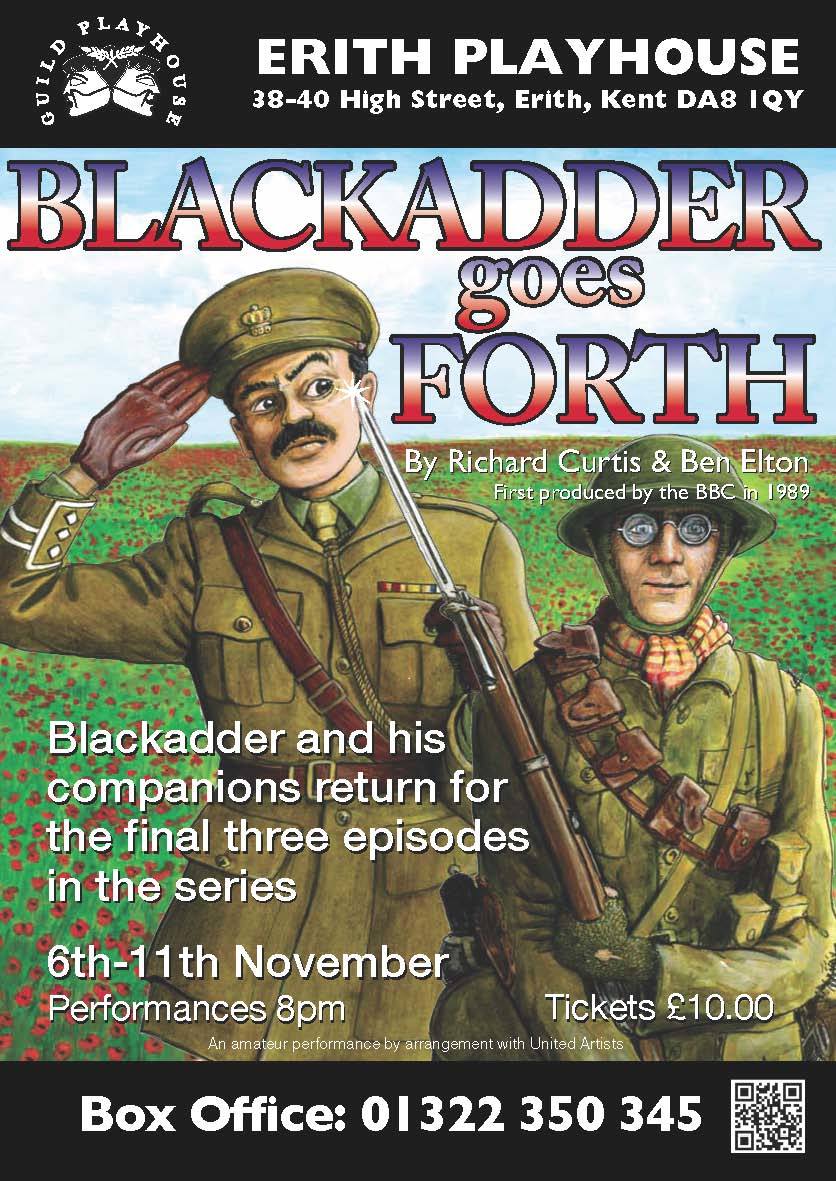 Blackadder Goes Forth Production Poster